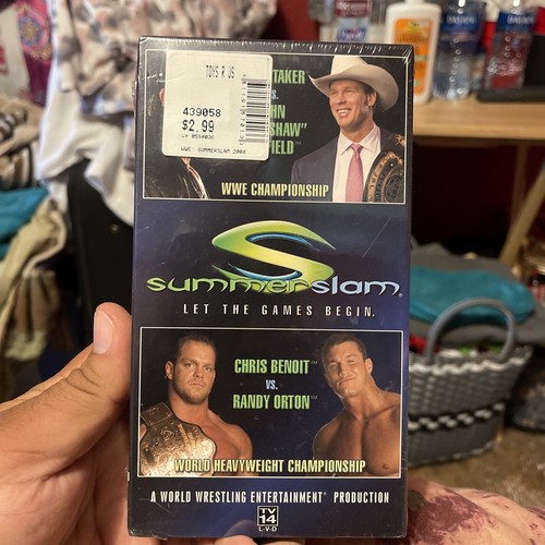 Summerslam 2004 vhs - summerslam, new