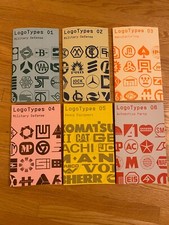 LogoTypes 1-6 Zine Set Military Defense Automotive Parts Magazine Graphic Design
