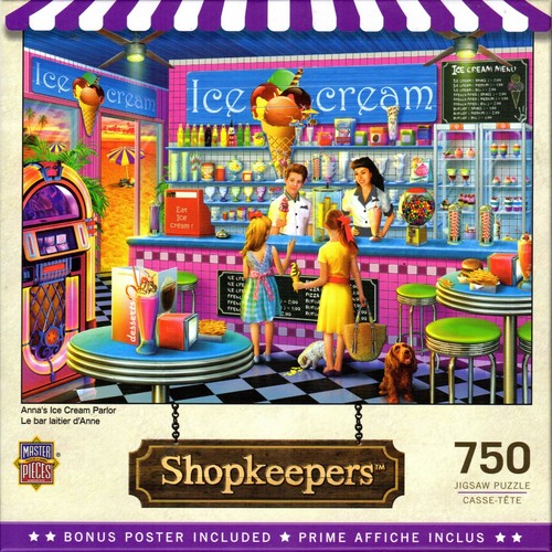 Gelateria anna puzzle - anna's, 750