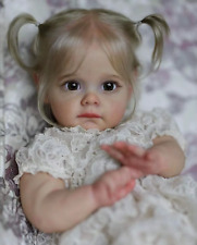 60CM Maggie Handmade High Quality Soft Vinyl Silicone Reborn Toddler Detailed Li