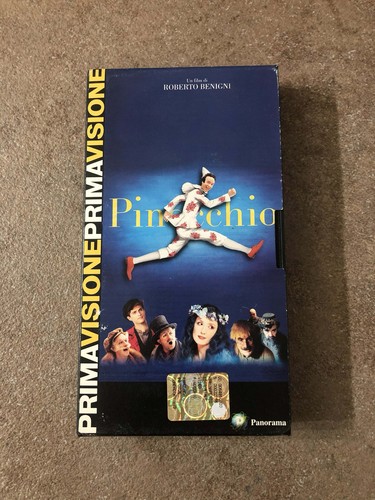 Vhs pinocchio roberto - vhs, di
