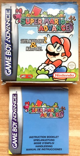 Super mario advance boîte - mario,