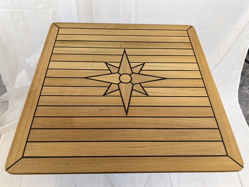 Tavolo quadrato barca - , teak