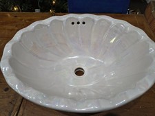 Lavello a goccia colore perla