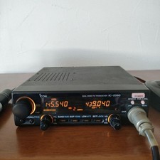 ICOM IC-2330 ricetrasmettitore radioamatore VHF UHF dual band con antenna e microfono usato