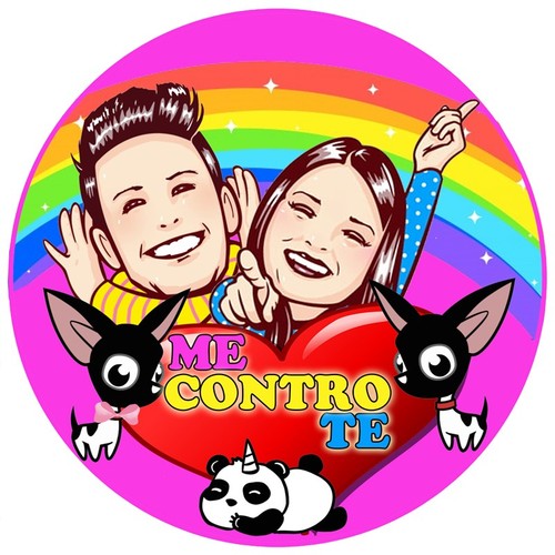 Cialda tonda contro per - contro, te