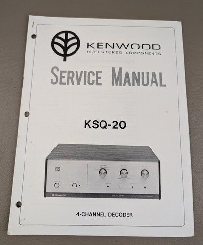 Kenwood ksq decoder - kenwood, 4