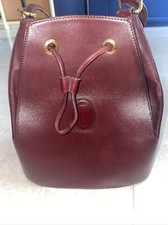 Borsa secchiello Cartier in vera pelle