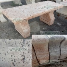 Panchina cemento marmo - panchina, in