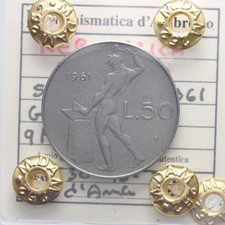 DN - Repubblica Italiana - 50 lire 1961 qFDC - 13741