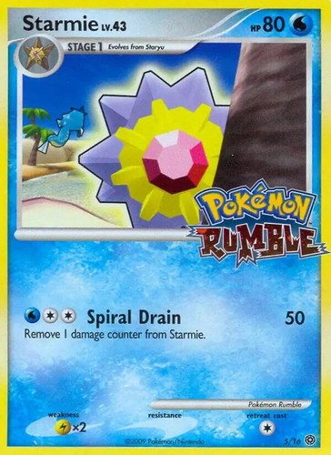 Starmie pokemon - -,