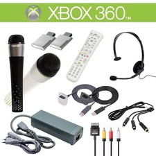 XBOX 360 Selezione Accessori ORIGINALI: Alimentatore, Cavo, Memory, Adattatore, Micro...