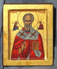 Icona Piccola Di San Nicola