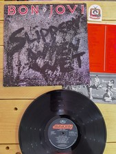 BON JOVI - Slippery When Wet US 1st press 1986 vinile 33 giri vinyl LP