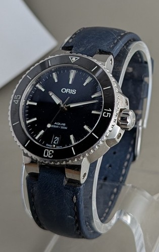 Oris aquis date 5mm - oris, 36.5mm