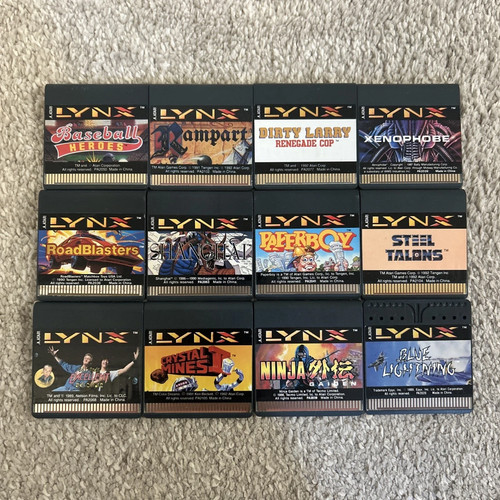 Atari lynx games - atari, pacchetto