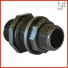 RACCORDO PASSAPARETE SERBATOIO Raccordi PVC Attacco Cisterna Filettato Maschio