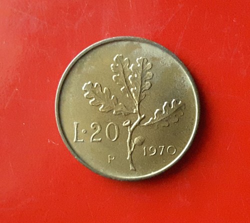Lire 1970 errore zampetta - 20,