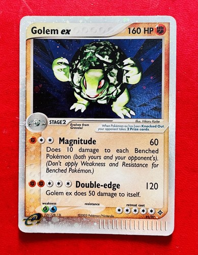 Lotto carte pokémon golem - lotto,