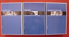 I GRANDI POETI - Shakespeare Goethe Rilke - Sole 24 ore 2007 - Lotto 3 volumi