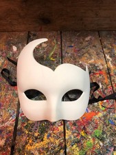 Maschera di carnevale bianca
