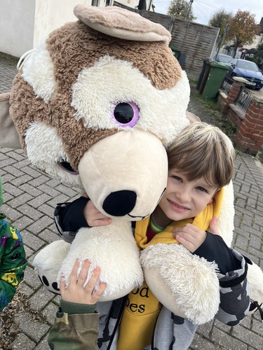 Peluche cane gigante grande