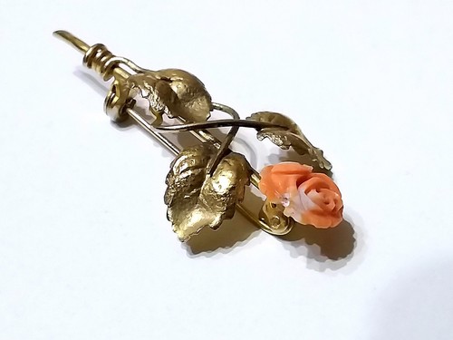 Antica spilla donna - donna, anni