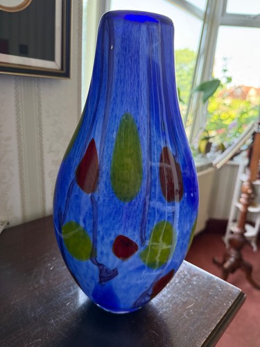 Vaso pesante stile - stile, blu