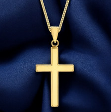 Ciondolo croce oro 9 ct oro