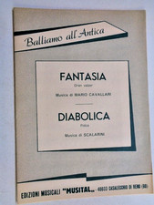 FANTASIA - DIABOLICA - Cavallari/Scalarini - SPARTITO