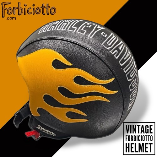Casco vintage pelle - casco, in
