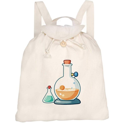 Science flasks canvas - 'science,