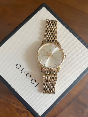 Gucci timeless watch - timeless, gold