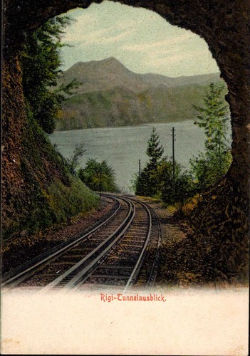 Schweiz rigi tunnelausblick - schweiz,
