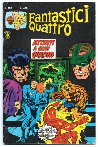 Fantastici quattro corno - i,
