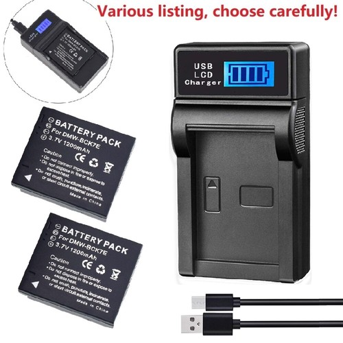 Dmw bck7 batteria caricatore - dmw-bck7, o