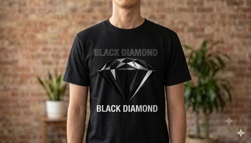 Shirt nera uomo - nera,
