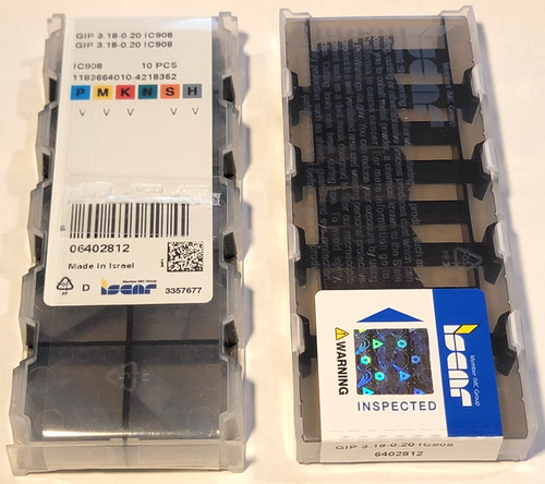Gip ic908 iscar - 0.20,