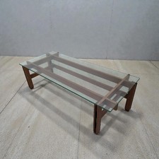 Cassina - Ico Parisi - Tavolino da caffè - "751" - Vetro, Legno