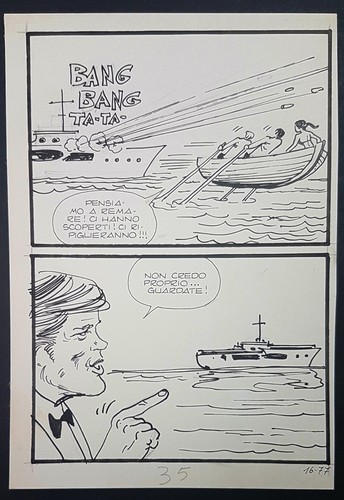 Milo manara tavola originale - milo,