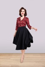 Julia Dragonfly Blouse Brown