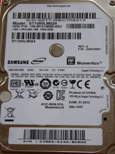 Samsung st1000lm024 m101mbb - samsung,