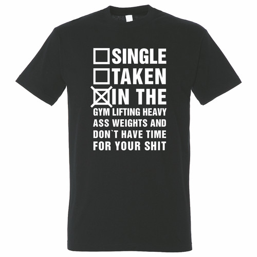 Shirt palestra singola - t-shirt,