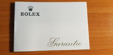 Rolex Libretto Garanzia