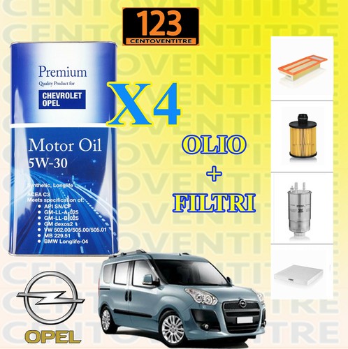 Kit tagliando fiat doblo ii - tagliando,