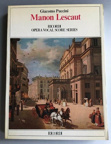 Manon lescaut giacomo - manon,