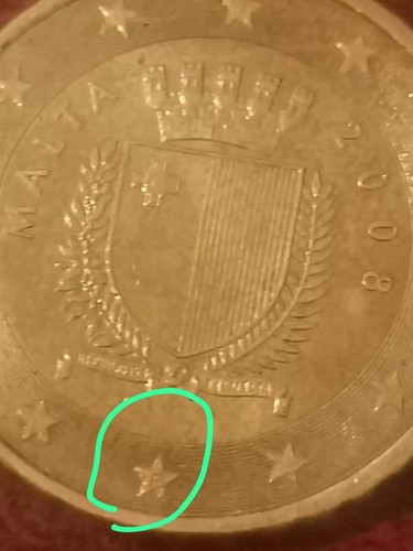 Moneta rara cent - cent, 2008