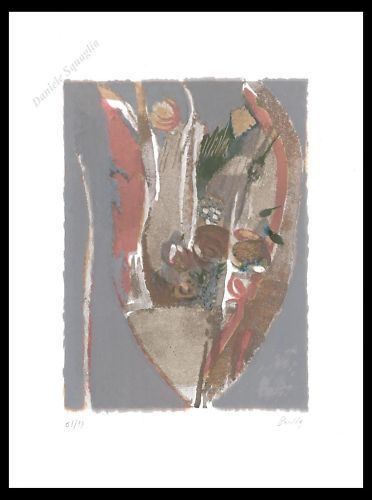 Litografia originale breddo - litografia,
