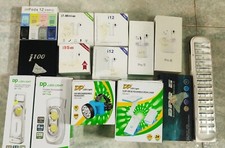 14 pz Stock Lotto Cuffie Air Pod iphone Android Bluetooth LED Luci Torce