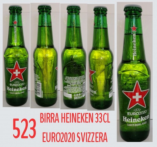 Bottiglia birra heineken - bottiglia,